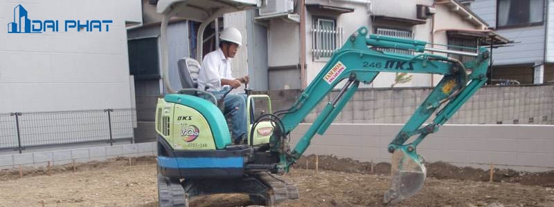 dịch vụ đào móng nhà